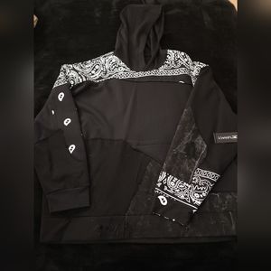 Jordan Craig Big Men's Represent Pullover Hoodie (NOIR) Big And Tall